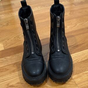 Sincerely Jules Black Combat Boots